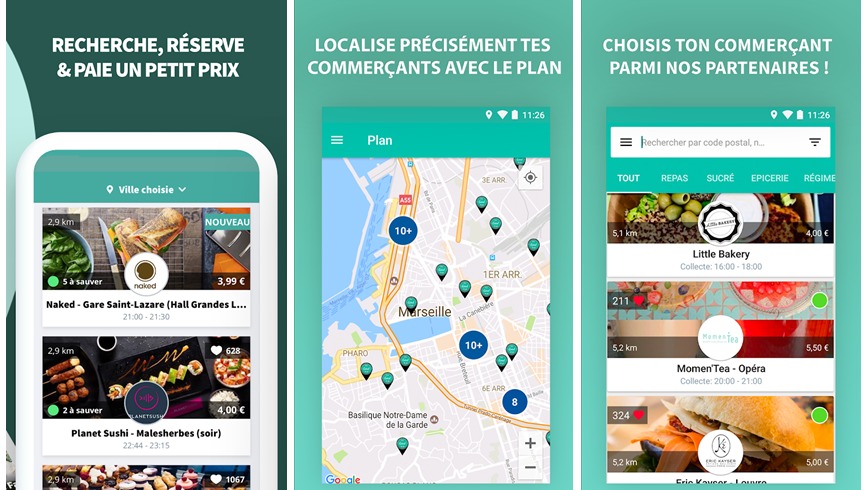 Application Too Good Too Go Screenshot